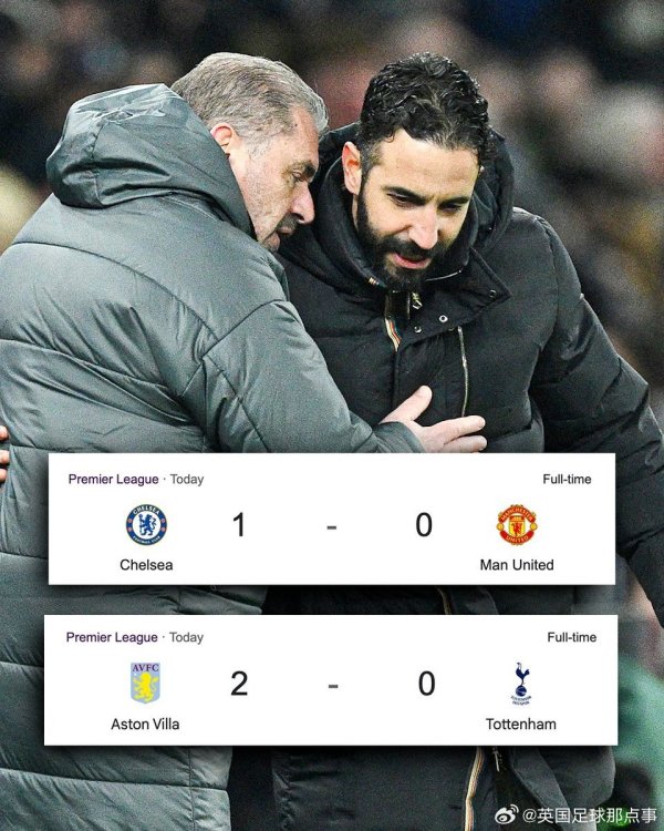 In the last game before the UEFA Cup final, Manchester United and Tottenham lost at the same time... 😅