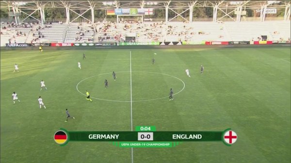 Incredible❗U19 European Cup England trailed Germany 1-5, and scored 4 goals in 10 minutes to 5-5🤯