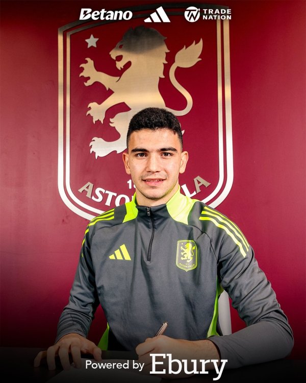 The transfer fee is 7 million euros! Official: 19-year-old Türkiye s Wei Yasin Ozjan officially joins Villa