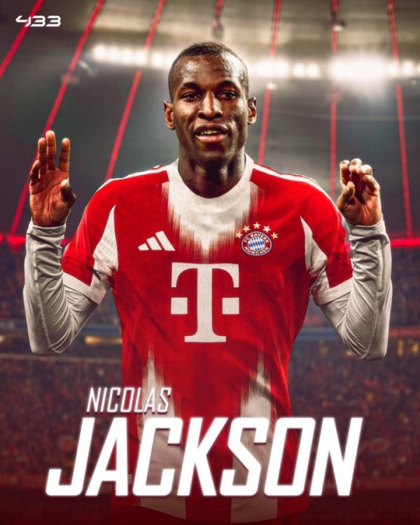 Need a rental fee of 10 million! Reporter: The Blues are willing to rent + forced buyout to send Jackson away. Bayern is talking about it