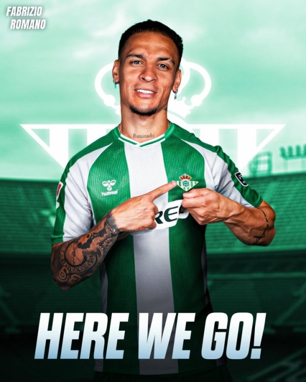 HWG! Romano: Manchester United winger Anthony joins Betis, transfer fee is 25 million + 50% second transfer